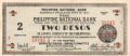 Philippines 1 2 Pesos, 1941